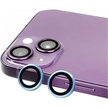 Enyaza Home 15 Ile Uyumlu Cl, 07 Kamera Koruyucu, Mavi