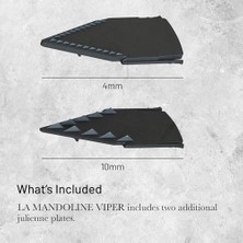 Enyaza Home De Buyer 2016.00 Gemuesehobel ve 2 Jülyen, Paslanmaz Çelik, Gümüş, 27,9 x 20,1 x 10,9 cm