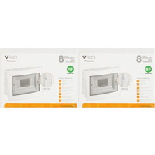 Enyaza Home 8'ii Sivaalti Sigorta Kutusu 8'li (2 Paketi)