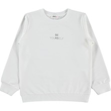 Civil Girls 6-9 Yaş Sweatshirt - Kırık Beyaz