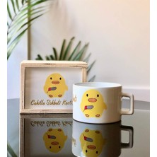 Enyaza Home Giftmoda Cahille Sohbeti Kesen Civciv Tasarımlı Kutulu Kupa