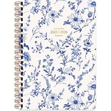 Enyaza Home 17 * 24 Spiralli Akademik Ajanda - Tuval