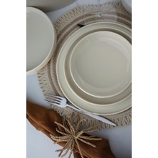 Enyaza Home Kütahya Porselen Bone Chef Taste Of 18 Parça 6 Kişilik Yemek Takımı