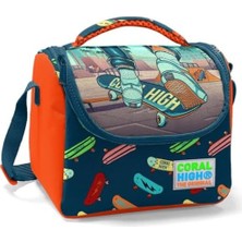 Enyaza Home Kaykay Erkek Çocuk Okul Beslenme Çantası - Isı Yalıtımlı