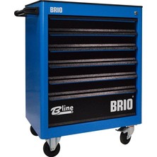 Enyaza Home Hareketli Takım Dolabı 6 Çekmece Mavi Boş