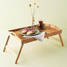 Enyaza Home Deconox Katlanır Ayaklı Bambu Yatak Keyif Servis Tepsisi, Ahşap Yatak Tepsisi - Rahatlık ve Şıklık: Katlanır Ayaklı Bambu Yatak Keyif Servis Tepsisi - Ahşap Yatak Tepsisi