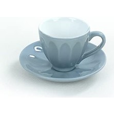 Enyaza Home Keramika Soft Rainbow Badem Çay Fincan Takımı 12 Parça 6 Kişilik