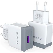 Enyaza Home 18W 3.0A Qc Şarj Adaptörü, Hızlı ve Güvenli Akıllı Cihaz