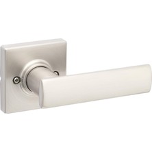 Enyaza Home Breton Kukla Kapı Kolu, Dolaplar, Fransız Çift Kapılar ve Kiler Için Tek Taraflı Kol, Nikel Döndürülmez Iç Itme/çekme Kolu, Mikroban Korumalı