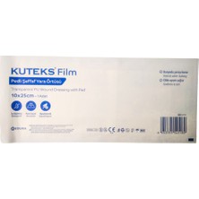 Kuteks Film Pedli Şeffaf Yara Örtüsü 10 x 25 cm 1 Adet