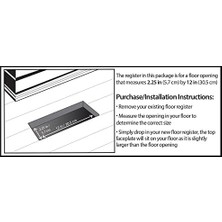 Enyaza Home Rendesi 2 x 12 Inç Kaydırma Zemin Düzenleyici, Gümüş, SPH212-NKL