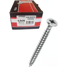 Enyaza Home Akdeniz Sunta Vidası 4,5X35 Çinko 200 Adet