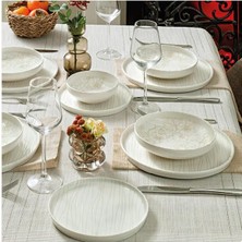 Enyaza Home Pierre Cardin Mila Porselen 24 Parça Yemek Takımı