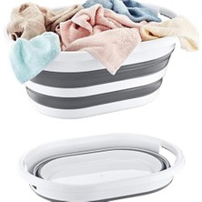 Enyaza Home Jouis Katlanabilir Çamaşır Sepeti,katlanabilir Oyuncak Sepeti, Plastik Çamaşır Sepeti, Katlanabilir Çamaşır Selesi Hacmiyle Ideal Depolama Ideal Boy