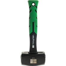 Enyaza Home Hooyman 1,8 kg Kulüp Kızak Çekiçi, Ağır Hizmet Yapısı, Ergonomik Kaymaz H Kavrama Kolları, Sağlam Fiberglas Çekirdek ve Inşaat, Bahçe, Bahçe Işleri ve Dış Mekan Için Epoksi Mühürlü Başlıklar