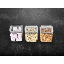 Enyaza Home Vip Ahmet Sude Kare Saklama Kabı, 3X700 ml