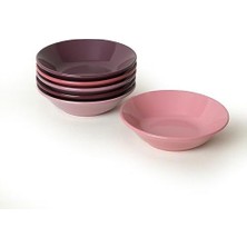 Enyaza Home Keramika Mixed Hitit Yemek Tabağı 18 cm 6 Adet - 451/572
