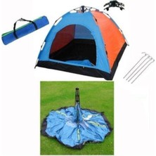 Özbience 6 Kişilik Otomatik Kurulum Kamp Çadırı, Geniş Aile Için Idealdir