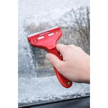 Enyaza Home Profesyonel Cam Kazıma Bıçağı, Sk5 Çelik Keskin Uç, Abs Ergonomik Sap, 100X18 Mm, 2 Yedek Bıçaklı Cam ve Yüzey Temizleme Aparatı