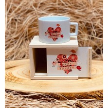 Enyaza Home Giftmoda Happy Birthday Ahşap Kutulu Kupa
