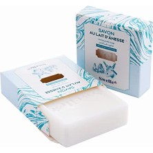 Enyaza Home Eşek Sütü Sabunu 100GR Katı Yüz Sabunu 1 Adet Sabun Yüz Vücut Maskesi, Siyah Nokta Yüz Maskesi Akne Kırışıklık | Yüz Peelingi Yüz Bakımı, Cilt Bakımı Güzellik Maskesi