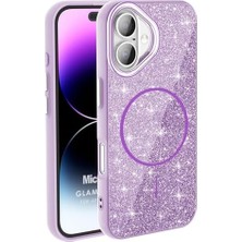 Enyaza Home 16 Kılıf Glamgrip Luxe Lila [ 16 ile Uyumlu Kılıf - Lila]