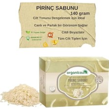 Enyaza Home Doğal Pirinç Sabunu 140 gr 1 Adet Tüm Cilt Tipleri Için Beyazlatıcı Etkili