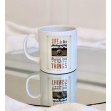 Enyaza Home Giftmoda Lıfe Is Like Tasarımlı Kupa