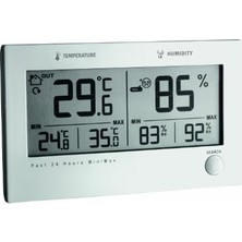 Enyaza Home Tfa TFA30.3049 Plus Telsiz Termometre Nem Ölçer, Siyah