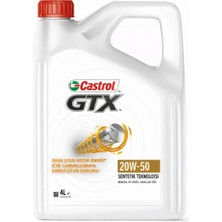 Gtx 20W-50 Motor Yağı – 4 LITRE-2026 Üretim Yılı