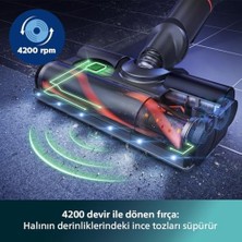 Enyaza Home 7000 Serisi Aqua 25.2 V Kablosuz Dik Süpürge (XC7053/01) ve Orijinal Yedek Filtre - Kablosuz Süpürge 6000, 7000 ve 8000 Serisi ile Uyumlu (XV1681/01)