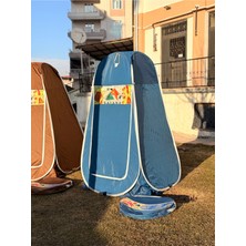 Özbience Otomatik Açılır Katlanabilir Duş, Giyinme ve Tuvalet Kabin Çadıri