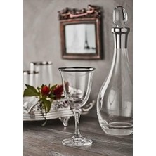 Enyaza Home Ars 1115 6 Prc. Kırmızı Sarap Kadehı Dalıa Platın