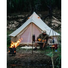 Özbience Genis ve Konforlu 4 Metrelik Kamp Çadırı, Doğa Keyfi Için Ideal Seçim