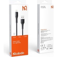 Enyaza Home CA-2261 Iphone Hızlı Data-Şarj Kablo 3A 1mt - Siyah