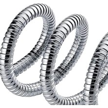 Enyaza Home S&m Home Krom Kaplamalı Ip Örgülü Paslanmaz Duş Hortumu 150 cm