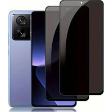 Enyaza Home Mi 13T, 13T Pro Ile Uyumlu Tam Kaplayan Hayalet Mat Seramik Parmak Izi Yapmaz Ekran Koruyucu