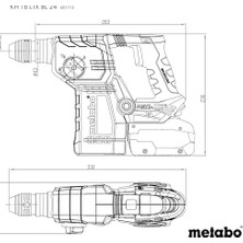 Enyaza Home 601713840 Kh 18 Ltx Bl 24 2.2j Akülü Pnomatik Kırıcı Delici (Akü ve Şarj Cihazı Hariç)