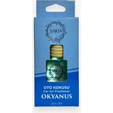 Saria Dekoratif Araç Parfümü –  Uzun Süre Kalıcı Car Air Freshener Serisi 8 ml