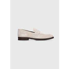 Ramsey Bej Süet Casual Loafer
