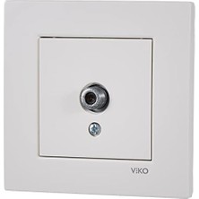 Enyaza Home Beyaz Uydu Prizi F Kon-Sonlu A.opp