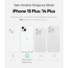 Enyaza Home 15 Plus ve 14 Plus Için Shinemag Serisi Magsafe ile Uyumlu Göz Alıcı ve Şık Arka Tasarım Yüksek Kalite Materyal Premium Hybrid Kılıf Kapak (Mor, 15 Plus/14 Plus)