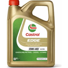 Edge 0W-40 Tam Sentetik Motor Yağı – 4 Litre-Benzinli,dizel Motorlar (Dpf Olmayan)-Bmw...