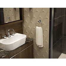 Enyaza Home 353TR Dia Duvara Monte Havlu Halkası Cilalı Krom
