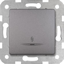 Enyaza Home Life Granit Grisi Işıklı Vavien Çabuk Bağlantı Mekanizma ve Düğme