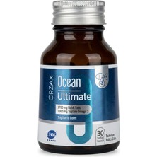 Orzax Ocean Ultimate Balık Yağı 1700 Mg 30 Softjel Kapsül