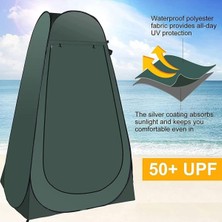 Özbience Portatif Kamp Plaj Duş ve Giyinme Çadırı 120X120X190CM