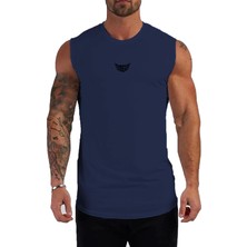 Ghassy Co. Erkek Nem Emici Hızlı Kuruma Atletik Teknik Performans Sporcu Sıfır Kol T-Shirt