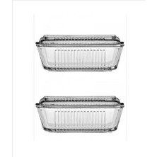 Enyaza Home Cam Tereyağı Saklama Kabı 2 Li Tereyağlık 97711