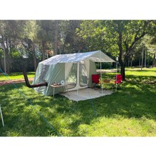 Özbience Iki Kişilik Kamp Çadırı ve Soba Kurulabilir, Hafif ve Dayanıklı Tasarım